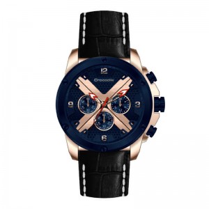 Crocodile CM-021D24C Rosegold Black Blue